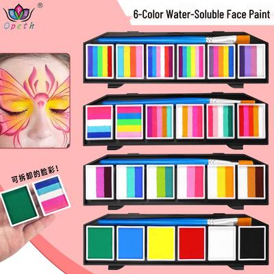 Water-Soluble Multi-Color Face and Body Paint Set for Kids
