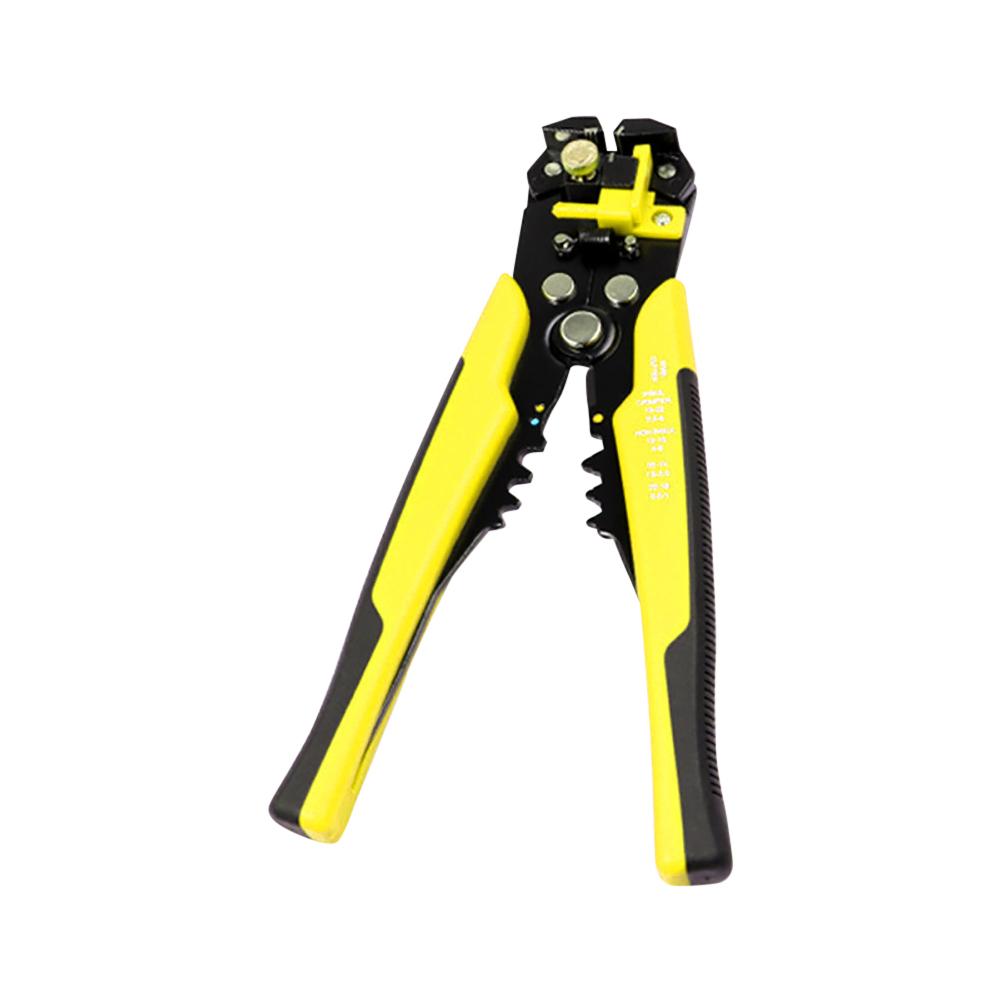 

Професійний електрик Інструмент для проводів Кабельні ножиці для зачистки дротів Щипці Автоматичні багатофункціональні інструменти для обтиску Плоскогубці жовтий