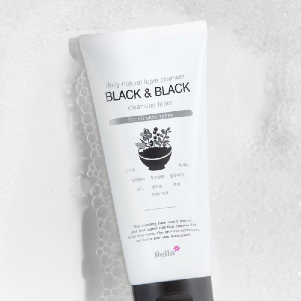 Nella Black   Black Cleansing Foam 150g NONE