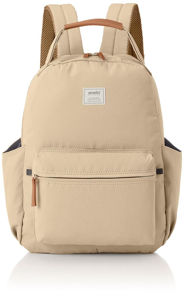 Anello Grande Backpack, Lightweight, Multi-Storage, A4 Motte, GHM0551, Beige