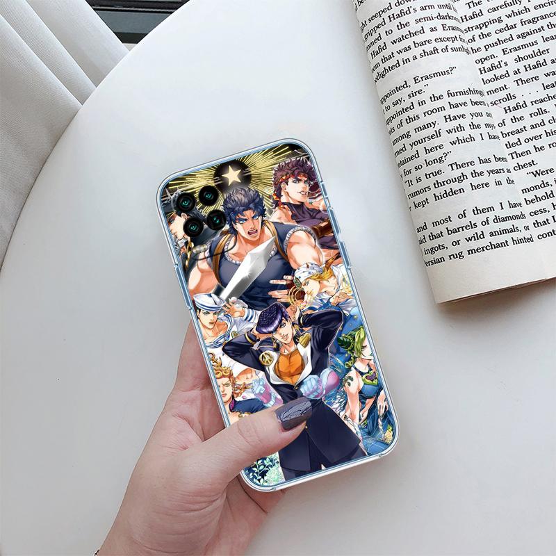 RP41 JoJos Bizarre Adventure Phone Case for Motorola Moto G40 G04 G05 One Ace Action  Fusion + Plus Hyper Macro Vision Zoom