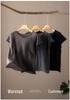 Women's 80-Count Cashmere Batwing Sleeve Knit Pullover - Spring/Autumn Thin Short Sleeve Style