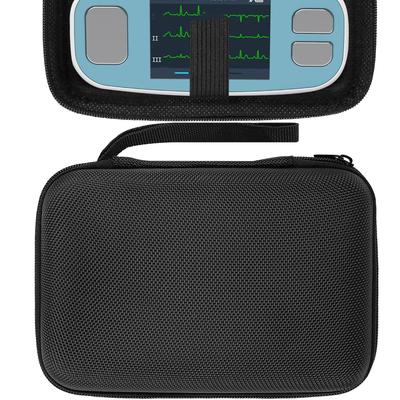 TOCCOOL EVA Pulsmesser Stoßfeste Reise Tasche Kompatibel mit EMAY 6L EMAY EKG Tragbares EKG Paket für Senioren und Jugendliche Hülle, / Monitor,