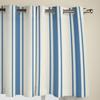 Nadelstreifen-Fenstervorhänge in dunkler Marineblau für Wohnzimmer, Luxus-Schlafzimmer-Dekor, Vorhänge, Küchenfenster-Behandlungen, Vorhänge