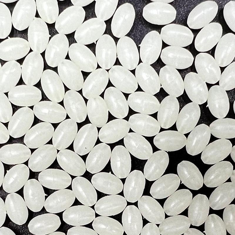 1000pcs Oval Fishing Beads Glow In the Dark Green Fishing Beads Luminous Bead Stopper Fishing Accessories