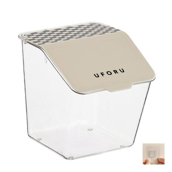 Ginger Storage Box Wall-Mounted Dustproof Good Sealing Food Grade with Cover Ginger Garlic Box Daily Necessities Storage Holder Kitchen Supplies