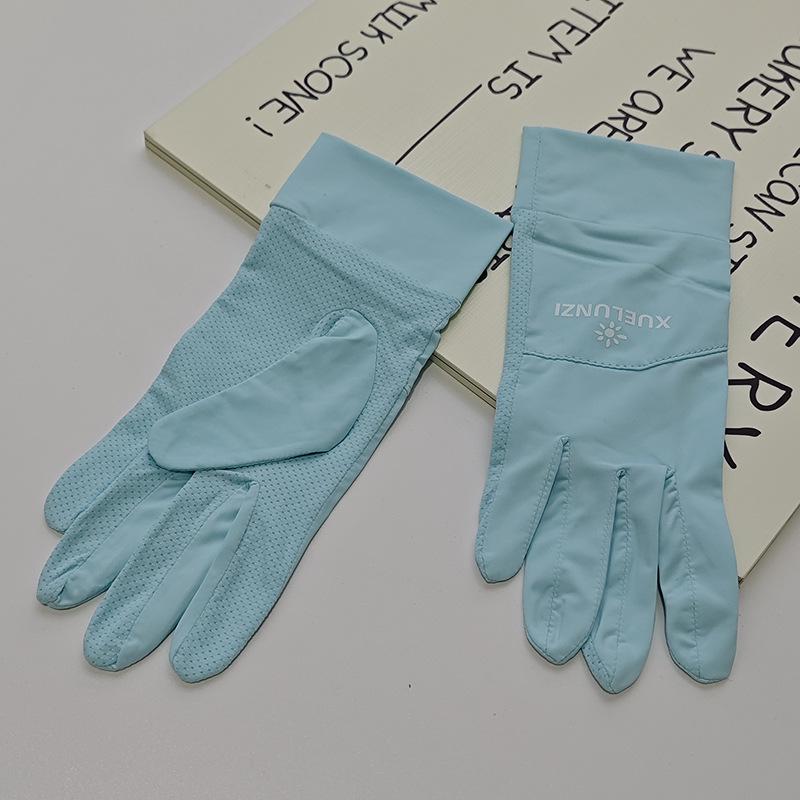 Falling Pool Women s Breathable UV Protection Gloves Ice Silk Sleeves for Summer Driving