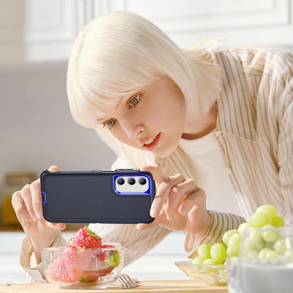 For Samsung Galaxy A36 5G Case PC + Silicone + EVA 3 in 1 Shockproof Phone Cover
