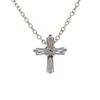 Necklace K18 White Gold/diamond Women