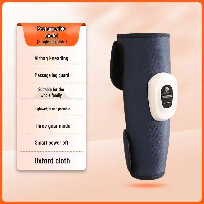 Electric Air Pressure Leg and Foot Massager with Calf Heater for Varicose Veins and Meridian Relief