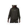 Jordan Sudadera con capucha holgada bordada con letras Paris Saint-Germain para hombre Verde Oliva FN5324-355
