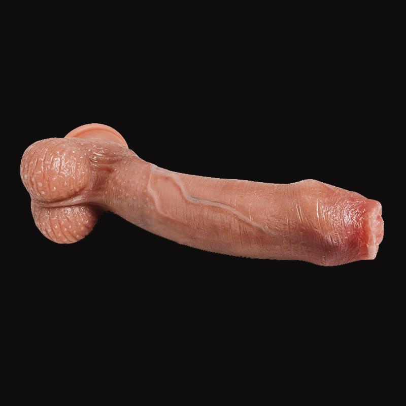 Realistický penis pro ženy Posuvná předkožka Dildo Přísavka Dilda Žena masturbátor Big Dick Obchod s erotickými hračkami pro dospělé
