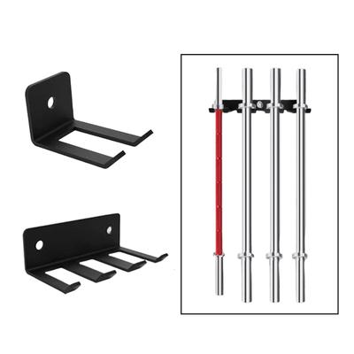 Barbell Holder Hanger Vertical Space Saving Gym Accessory Barbell Mount Rack for Gym Home Commercial Garage Accessory