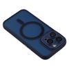 For iPhone 13 Pro Case Compatible with MagSafe PC+TPU Matte Phone Cover with Glass Lens Film