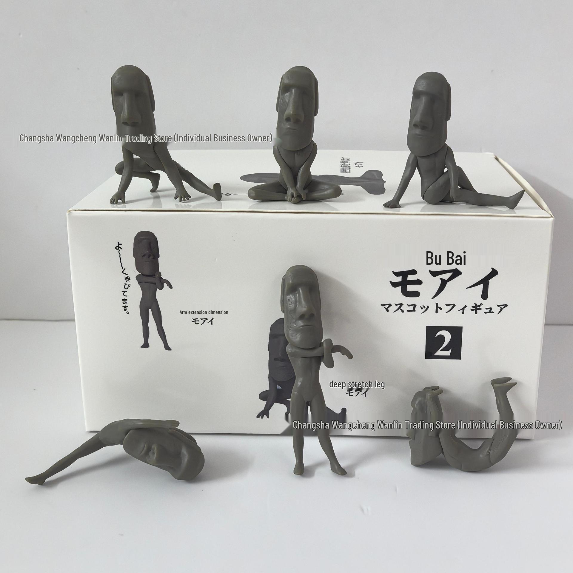 

Moai Stretching Exercises Pt. 2: Demonic Easter Island Statue Figurine
