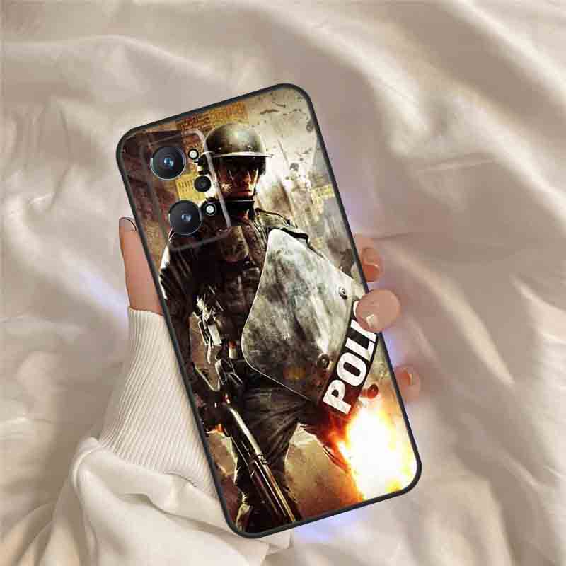 

Police Case For Realme C71 C55 C67 C51 C75 C63 C61 C65 C53 C35 11 12 13 14 Pro Plus GT6 GT7 15 Pro Realme 15