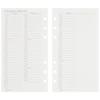 Maruman Notebook System Refill 2027 Bible Data Plan Weekly 6 Holes DP176-27 Starts January