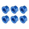 Rear Sprocket Nut Kit M10x1.5mm Blue For Aprilia RSV RSV4 1000R Factory 04-16