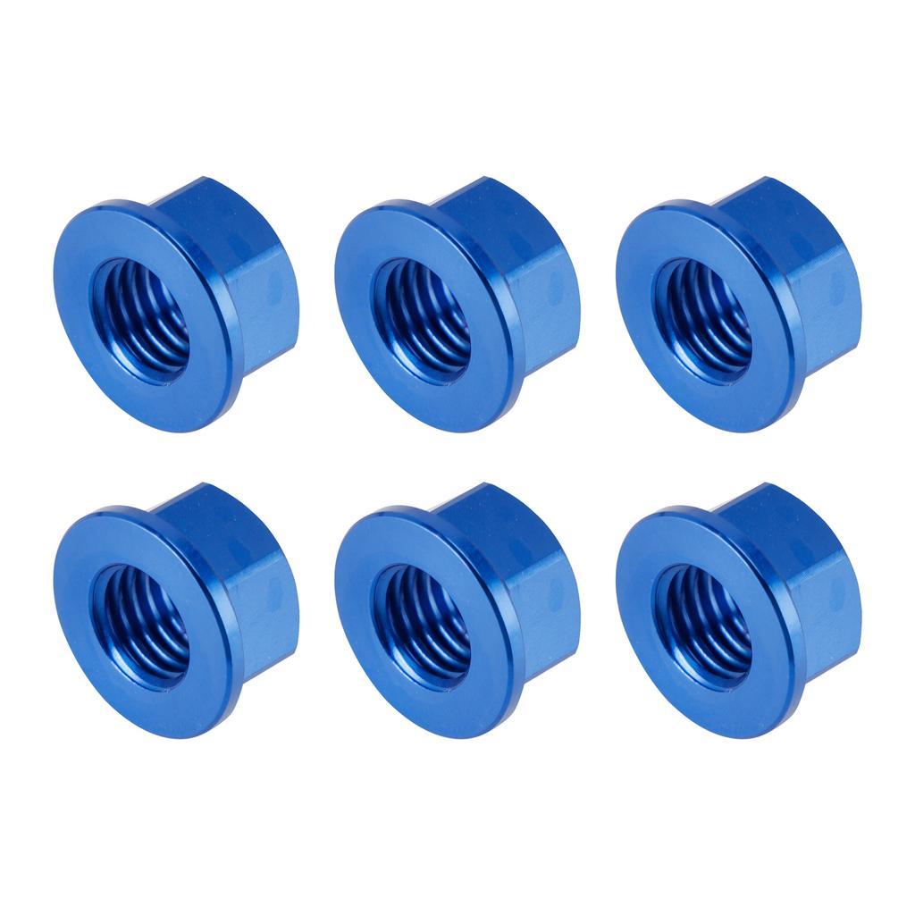 Rear Sprocket Nut Kit M10x1.5mm Blue For Aprilia RSV RSV4 1000R Factory 04-16