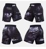 Men's Digital Print Fight Training Shorts for Gym, Jiu-Jitsu, and Sanda