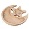 Wooden Crystal Tray Decorative Multifunctional Crystal Holder Display Dish for Stones Essential Oil Jewelry