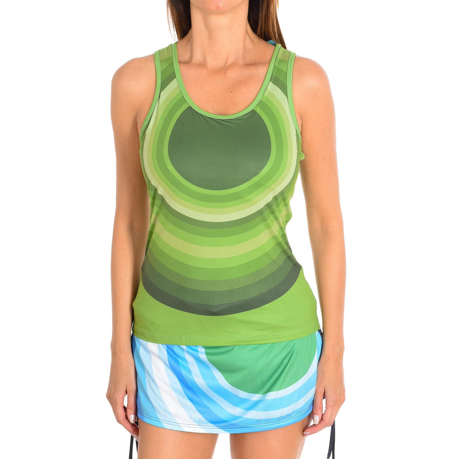 

Sports tank top with double lining 40T2S00 women