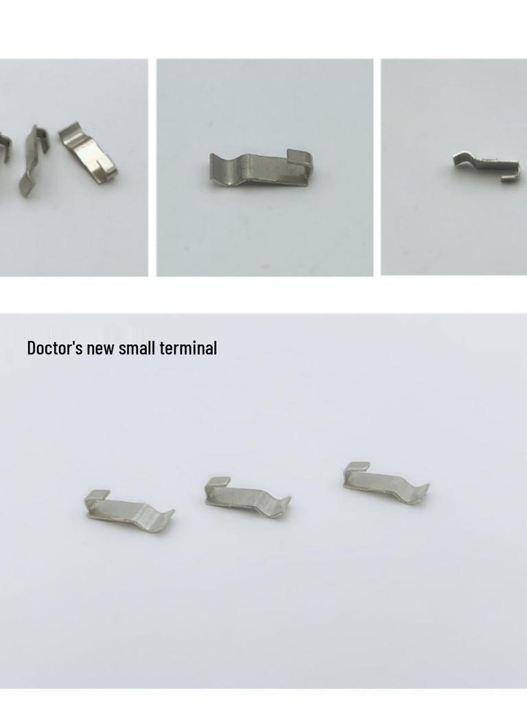 Cordless Drill Battery Protection Contacts and Connectors - Copper, Iron, and Plastic Parts