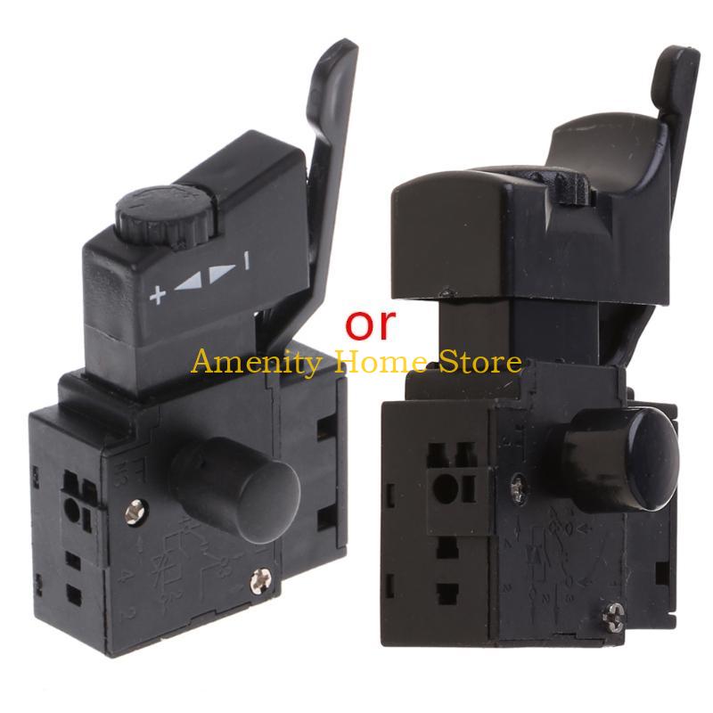 

F26C FA2-6/1BEK Lock on Power Tool Electric Drill Speed Control Trigger Button Switch (Black,Other) чорний