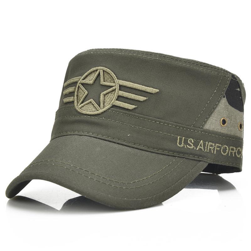 Herren-Schiebermütze im koreanischen Camouflage-Stil – trendige, lässige Entenschnabelmütze für Frühling/Herbst