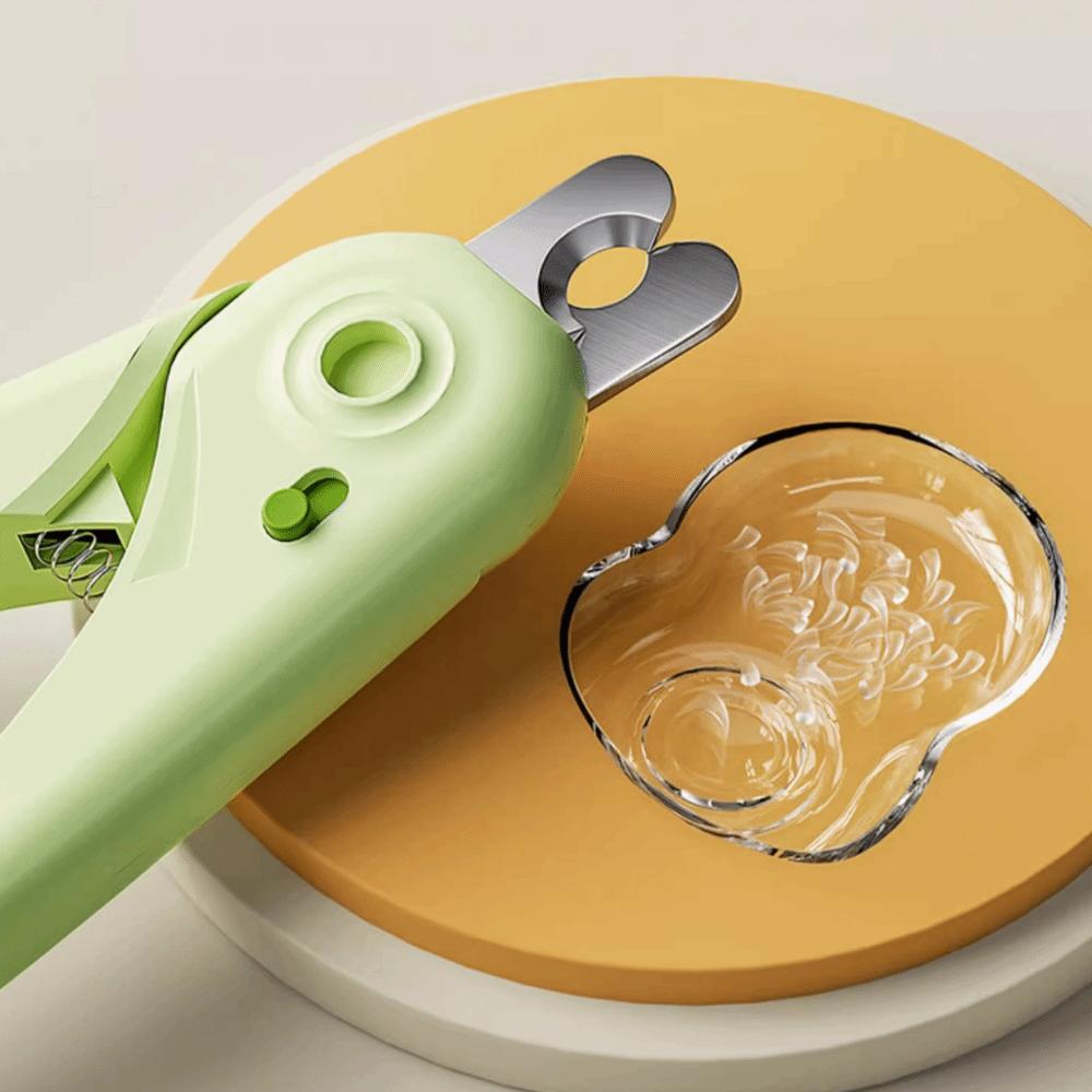 3 in 1 Pet Nail Clippers Anti Splash Pet Claw Scissors Pet Supply Nail Trimmer Small Animals