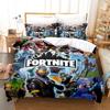 Juego DE cama DE dibujos animados 3D DE Anime, edredón DE fibra ultrafina y funda DE almohada, tamaño completo, secado rápido, decoración del hogar, AU/US/UK/DE