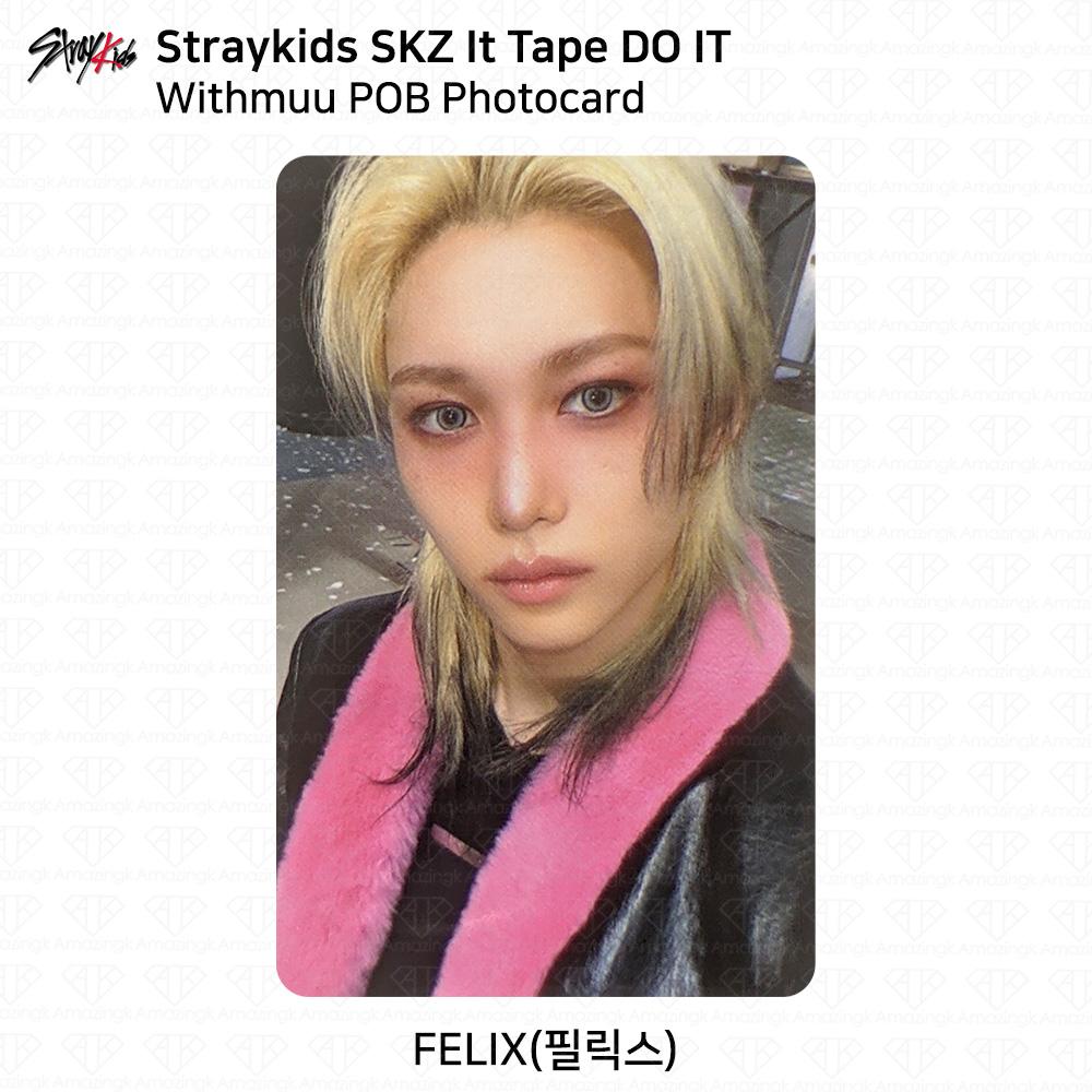 Stray Kids SKZ It Tape DO IT Withmuu POB Photocard Bangchan Leeknow Hyunjin KPOP