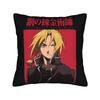 Fullmetal Alchemist Pillowcase Double-Sided Printing Cushion Cover Decorative Anime Pillow Case Cover Living Room 18''