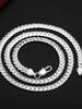 20-60cm   Copper Luxury  Design Noble Necklace Chain For Woman Men Fashion Wedding Engagement Jewelry