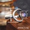 Huitan Moon Sun Design Women Opening Ring Imitation Opal Elegant Wedding Party Graceful Accessories Daily  Jewelry Gift