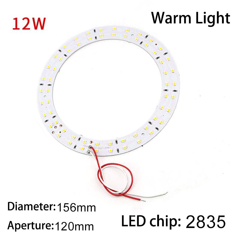 3pcs 5V 3W 5w 10w 30w LED Chip Bead Yellow Warm White Lamp Night Lights Wire Board Bulb Round Transformation Source 32MM 50mm 14mm