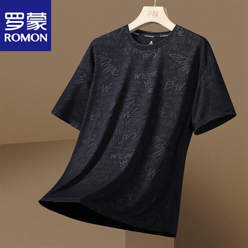 ROMON Men s Ice Silk Quick-Dry Sport T-Shirt 4XL