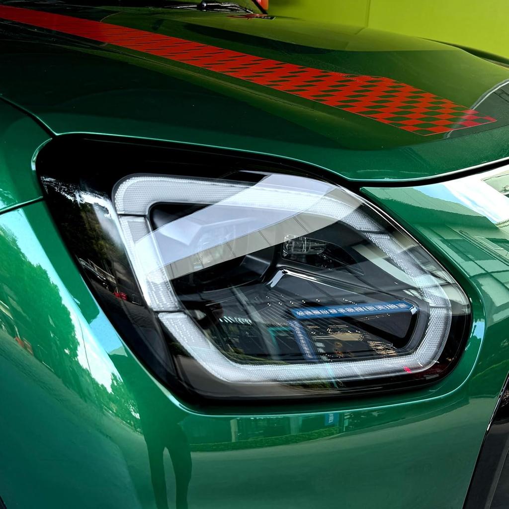 KUNGKIC for Mini Countryman U25 2025 2024 2023 Wide Headlight Protection Film TPU Scratch Guard Self-Healing Exterior Accessories Non-Yellowing