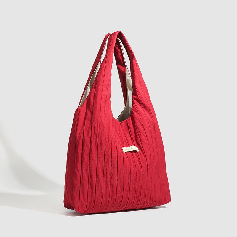 Lazy Tote Bag with Large Capacity Class Commuting Shoulder