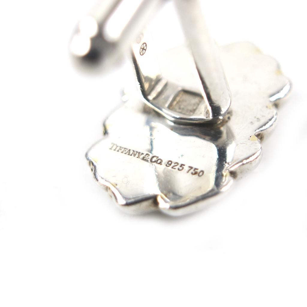 Great TIFFANY&Co. Cufflinks Combi twist rope Men's Jewelry Silver925/gold  Used
