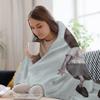 Smiling Friends Depressed Pim - Adult Swim Throw Blanket Hair Retros Blankets For Bed Giant Sofa Blankets