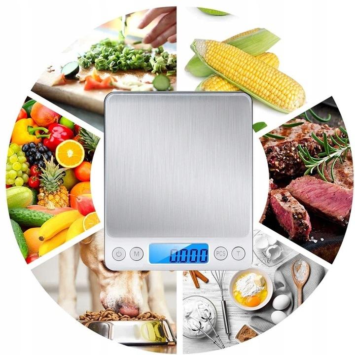 Elektroniczna Waga Kuchenna Precyzyjna Lcd Z Miską