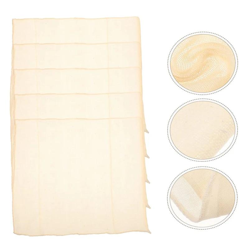 1pcs Large White Cotton Gauze Cheesecloth Fabric Reusable Muslin Cloth for Straining, Cooking, Tofu ,Cheesemaking, Baking