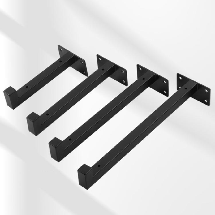 Sturdy Floating Shelf Brackets Decorative Shelf Support for Kitchen and Bathroom with Heavy Duty Steel Build