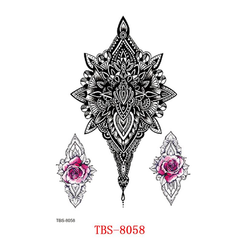 Wasserdichter Tattoo-Aufkleber, Totem-Charakter Tattoo-Aufkleber Tattoo