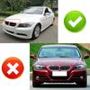 Car Front Bumper Grilles for BMW E90 E91 3 Series 323I 328I 335I 330I 325I 05-08 ABS Pulleco Grille Racing Grill Gloss Black