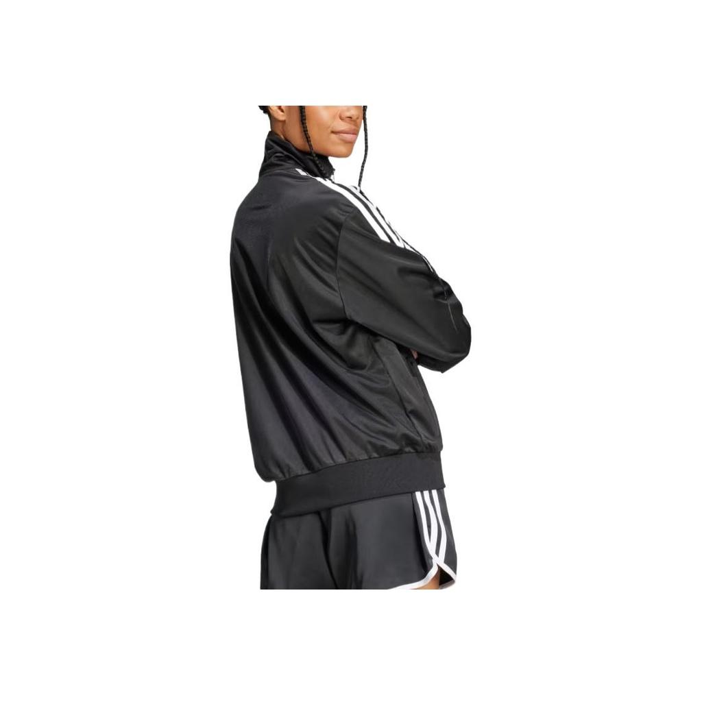 adidas Womens Adicolor Classic Firebird Loose Track Top Black Women Streetwear JC8251