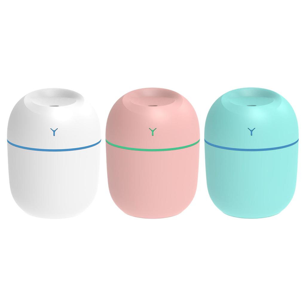 220ml Portable USB Air Humidifier Purifier Essential Oil Aroma Diffuser Cool Mist Sprayer Maker Mute Humidifier for Car Home