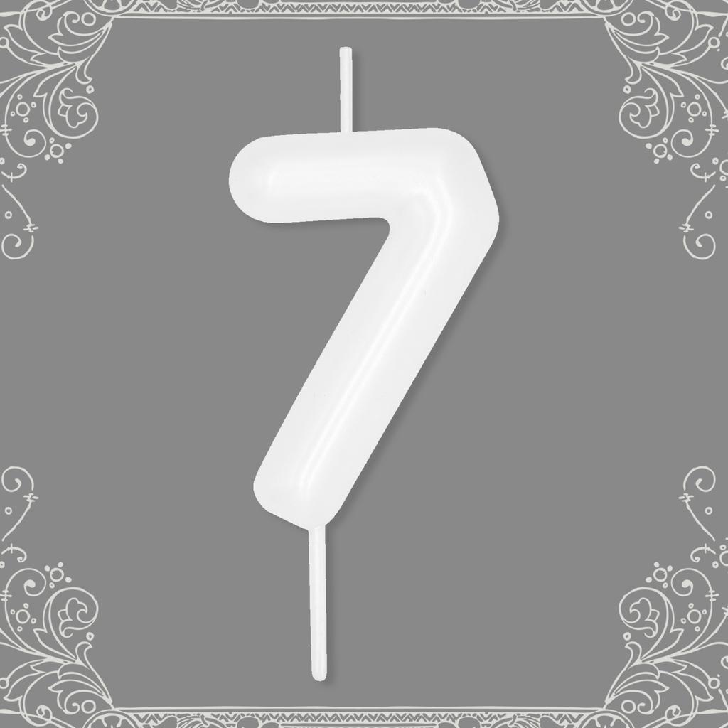 1 Pcs Birthday Number Candle,0-9 Number Candle for Birthday Party Decoration, Number Candle for Cake Top