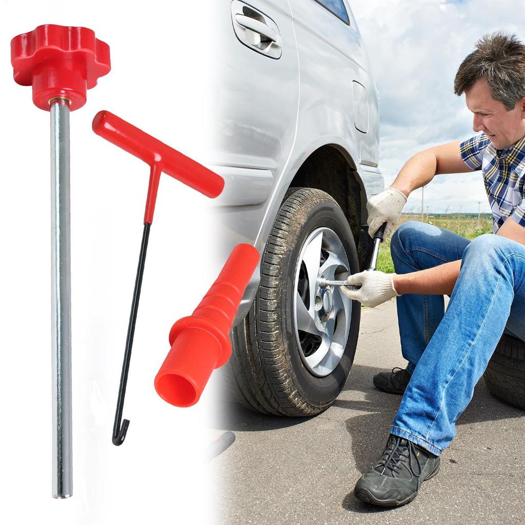 Tire Valve Stem Tool 3pieces Alloy Non-Slip Quick Replacement Valve Stem Tool For Automotive Bikes Bicycles Motorcycle ATV